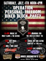 Operation Personal Freedom Biker Block Party