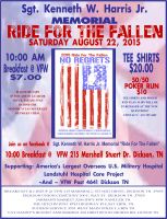 Sgt. Kenneth W. Harris Jr. Memorial "Ride For The Fallen"