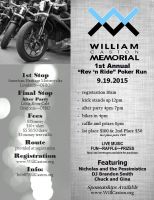 William Caston Memorial "Rev 'n Ride" Poker Run