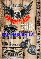 Wild Wild West Bike Fest: Patriot Run 2015