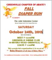 Greenville Chapter of ABATE Fall Diaper Run