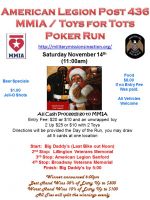 American Legion MMIA / Toys for Tots Poker Run