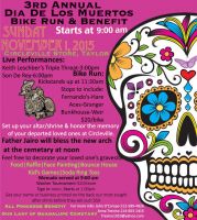 3rd Annual Dia De Los Muertos Motorcycle Run and Benefit
