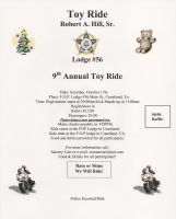 Robert A. Hill Sr FOP Lodge 56 Toy Ride