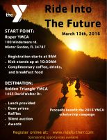Ride into the future YMCA scholarship benefit ride