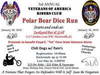 3rd Annual Veterans of America RC Polar Bear Dice Run