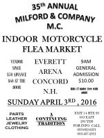 35th Annual Milford and Company Indoor Motorcycle Flea Market