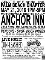 ABATE Palm Beach May Motorcycle Month Rally