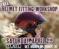Free Helmet Fitting Workshop
