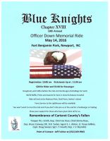 Blue Knights NC XVIII Officer Down Memorial Ride