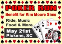 Poker Run - Benefit for Kim Moore Sims