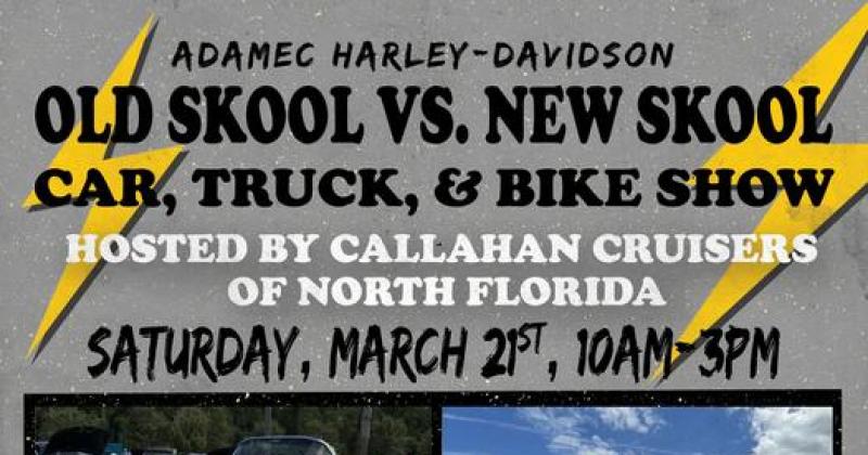  Old Skool vs. New Skool - Car, Truck and Bike Show