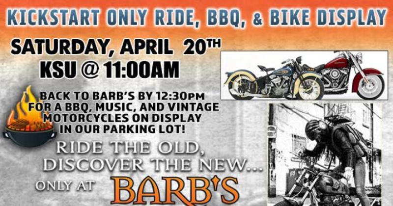 Barb's Kickstart  Only Ride