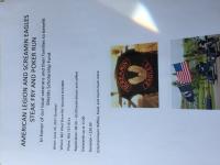American Legion and Screamin Eagles poker run