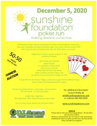 Sunshine Foundation Poker Run