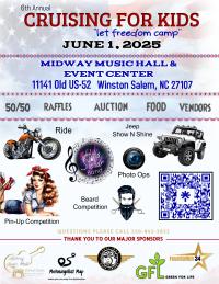 6th Annual Cruising For Kids "Let Freedom Camp"