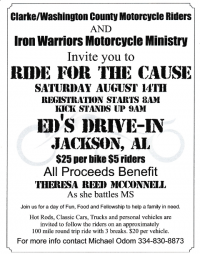 Ride for the cause