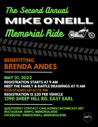 2nd Annual Mike O'Neill Memorial Ride