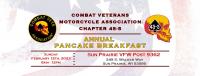 Combat Veterans Motorcycle Association Annual Pancake Breakfast 
