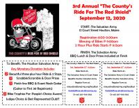 3rd Annual "The County's Ride For The Red Shield"
