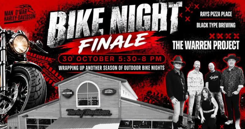 Man O'War Harley-Davidson Bike Night Finale