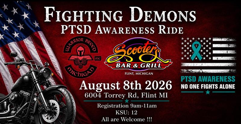 Fighting Demons PTSD Awareness Ride