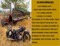 Sundowners Old Timers Day