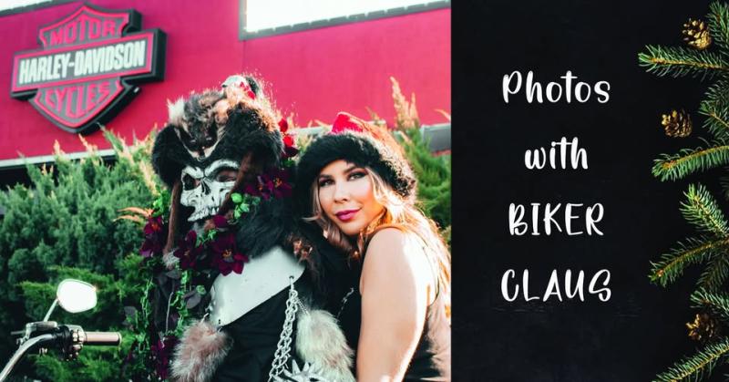 FREE photos with Biker Claus at Smoky Mountain H-D