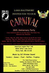 LAMA Baltimore's 26 anniversary party