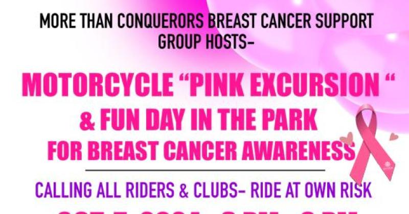 MOTORCYCLE PINK EXCURSION 