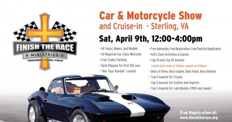 Finish The Race Spring 2022 Car & Motorcycle Show & Cruise-In