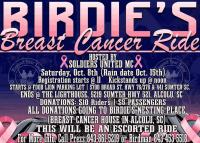 Birdie's Breast Cancer Ride (11th Anniversary)