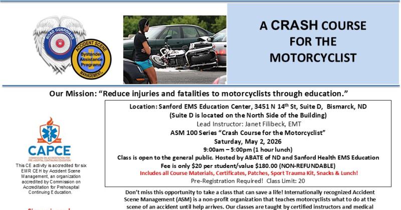Crash Course for the Motorcyclist