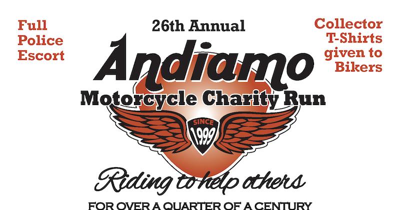 Andiamo Motorcycle Charity Run 2026