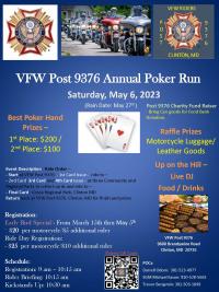 VFW Post 9376 Annual Poker Run