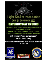 Night Stalker Association Memorial Ride 2023