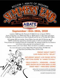 ABATE of Marshall County Summers End