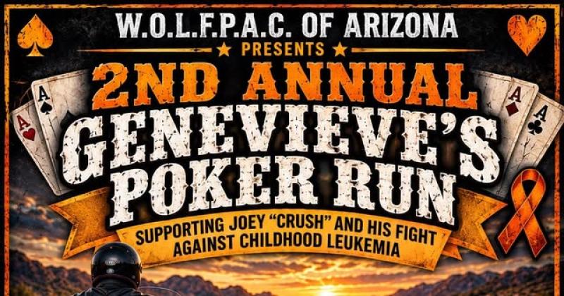 2nd Annual Genevieve’s Poker Run