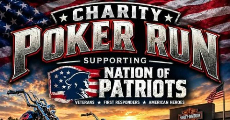 Charity Poker Run for Nation of Patriots