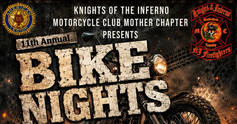 Knights of the Inferno June Bike Night Bike Knight