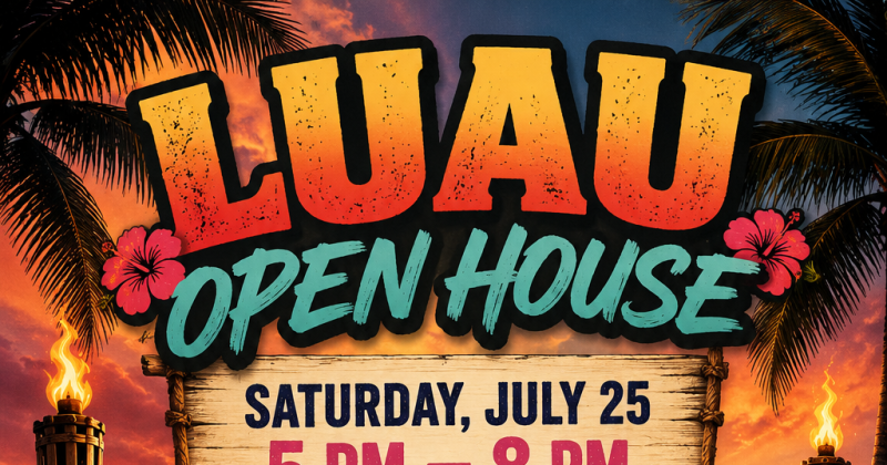 Luau Open House
