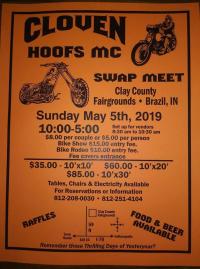 Cloven Hoofs Swap Meet