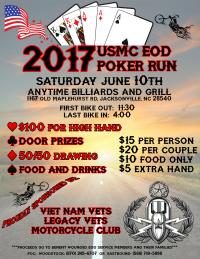 2017 USMC EOD Poker Run