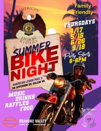 ALR September Bike Night