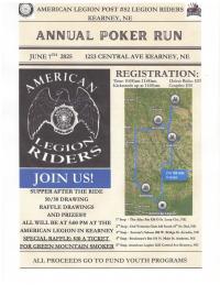 American Legion Riders Post 52 Poker Run