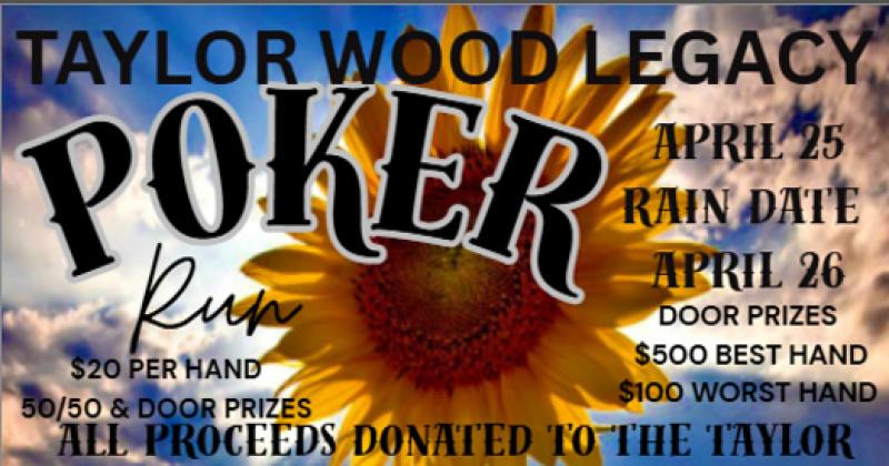 Taylor Wood Legacy Poker Run