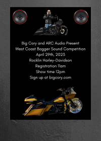 Big Corys West Coast Bagger Sound Competition