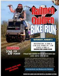 Railmen for Children Bike Run