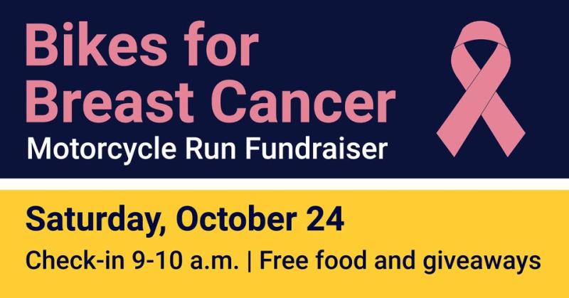 Bikes for Breast Cancer Motorcycle Run Fundraiser