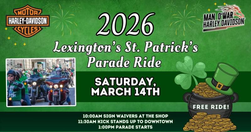 St. Patty's Day Parade Ride 2026
